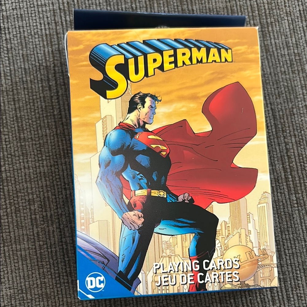 Superman Playing Cards NEW